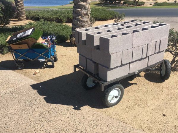 Customizable Dolly | Tempe, Phoenix & Mesa, AZ | Ultimate Cart and Dolly for transporting heavy equipment and industrial sized loads in the trades 7 5