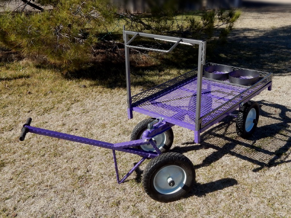 Customizable Dolly | Tempe, Phoenix & Mesa, AZ | Ultimate Cart and Dolly for transporting heavy equipment and industrial sized loads in the trades equestrian attachment 4